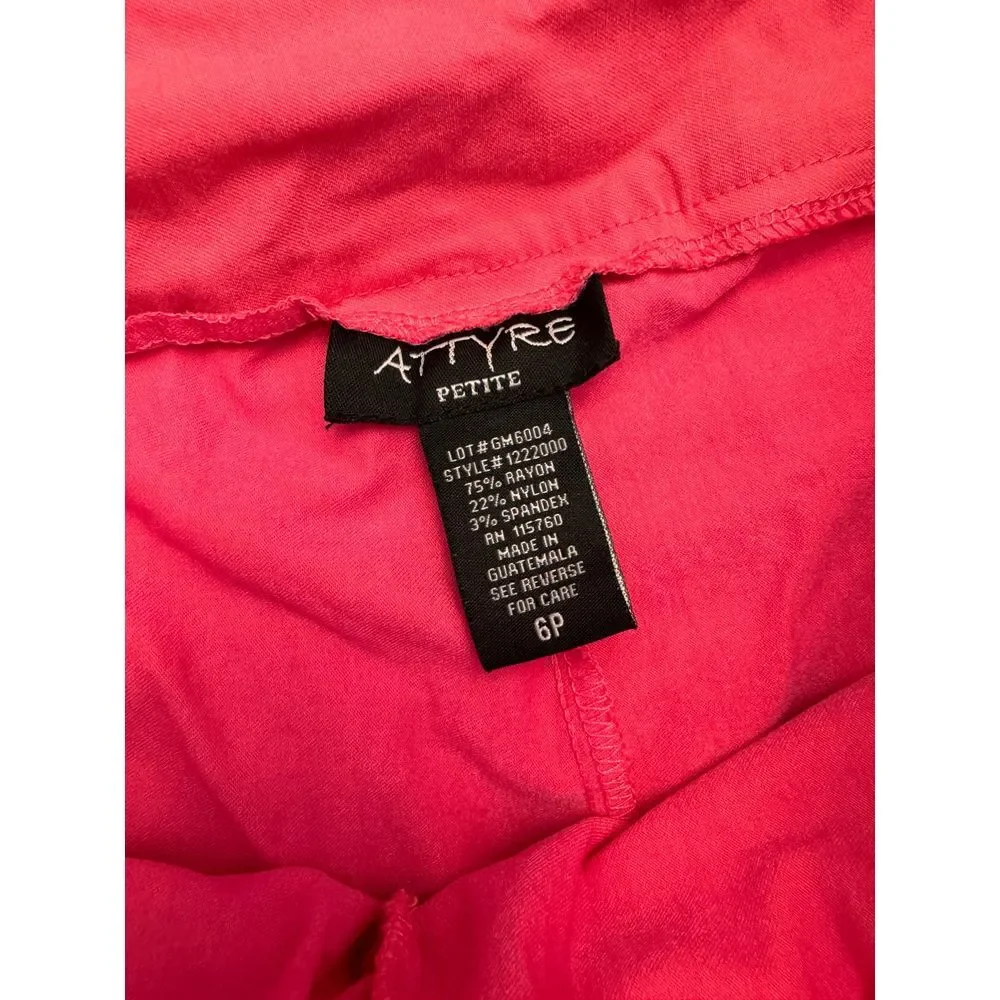 Hot pink size 6p skort‎